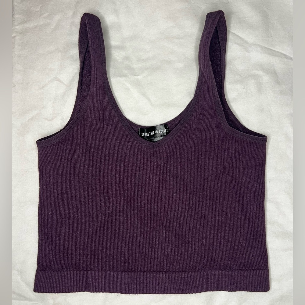 Streetwear Society Deep Purple Tank Top
